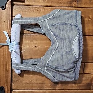 Lululemon Run:Engage Wee Are From Space Striped Convertible Strap Sportsbra 8